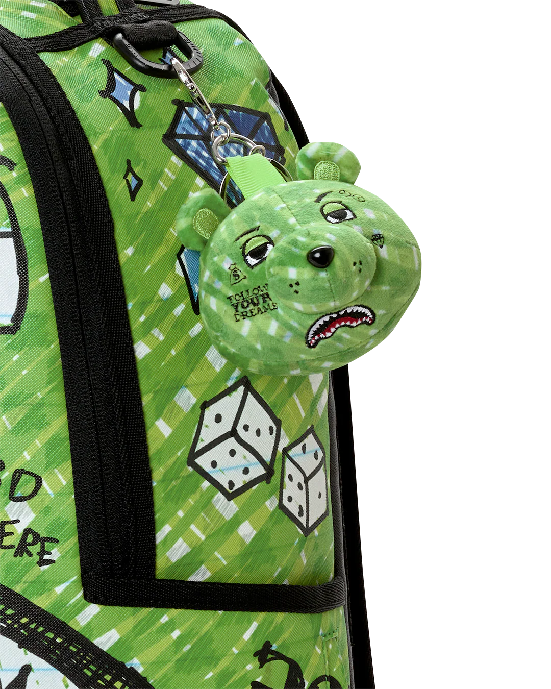 Sprayground Moneybear Chomp & Keychain Backpack