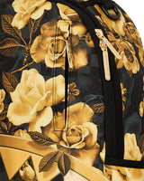 Sprayground Gold Floral Remix DLXSV Backpack