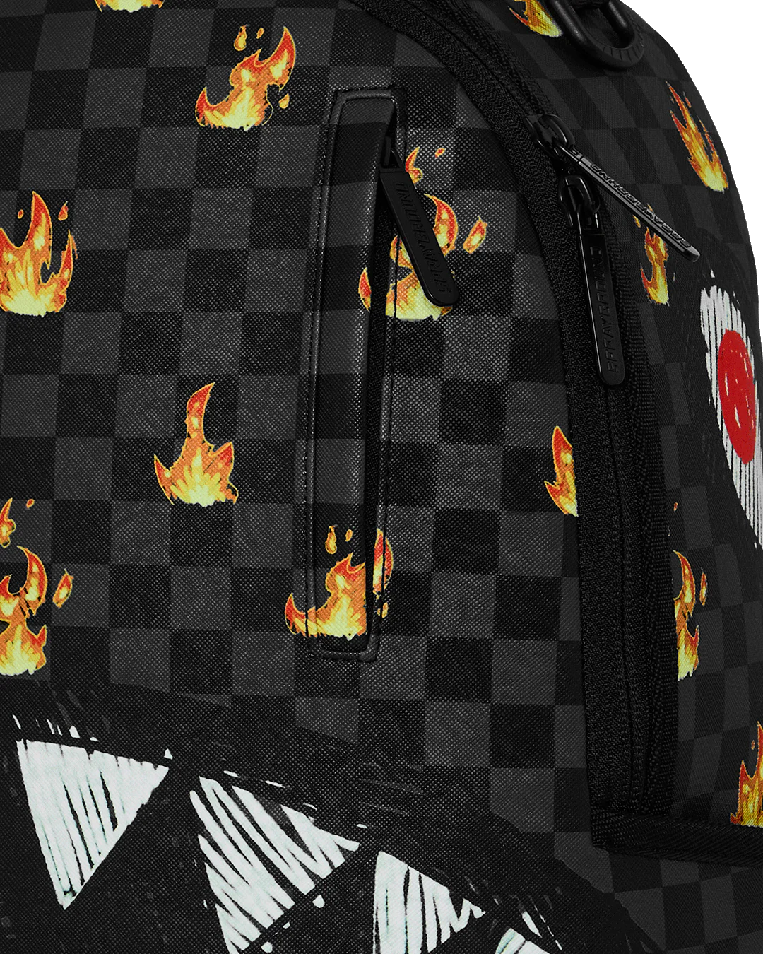Sprayground Super Hot Fire Sharks in Paris Backpack