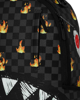 Sprayground Super Hot Fire Sharks in Paris Backpack