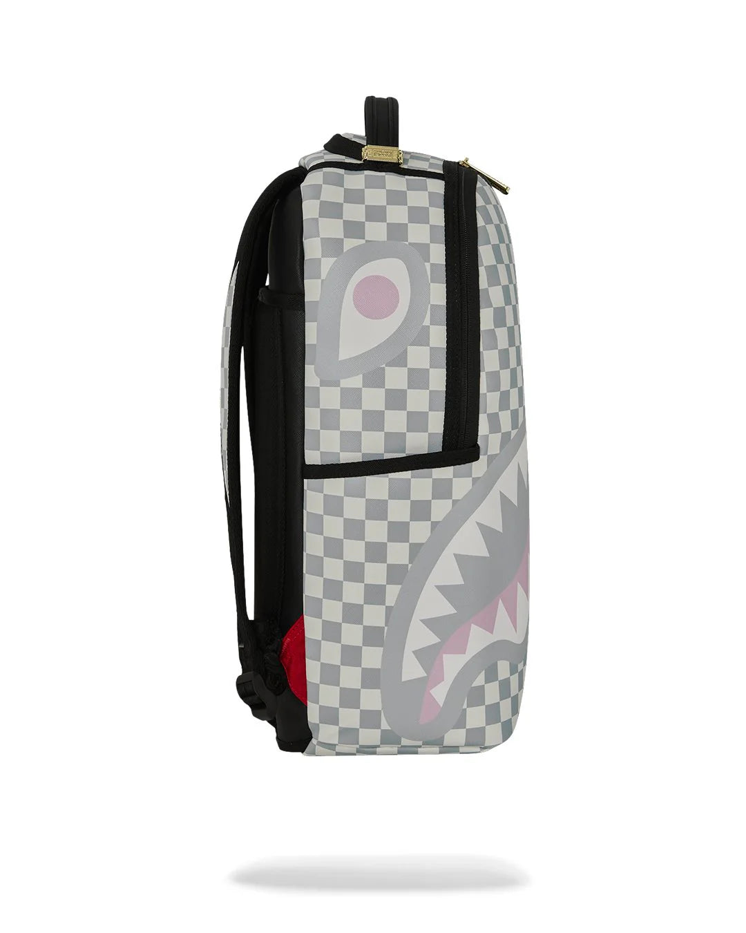 Sprayground Cream Check Unfinished Shark DLXSV Backpack