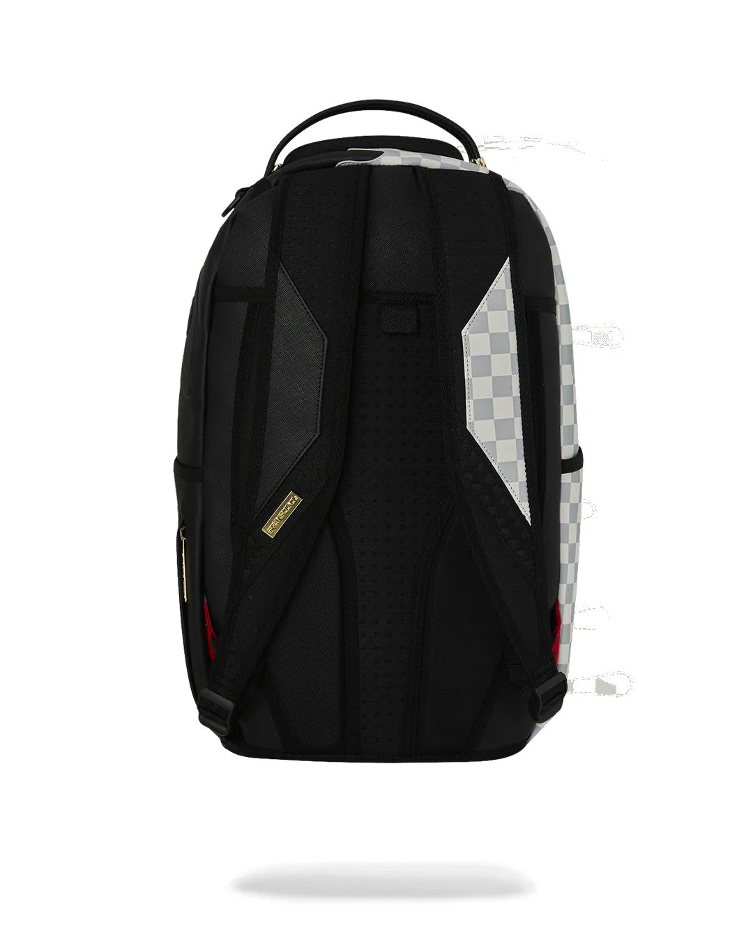 Sprayground Cream Check Unfinished Shark DLXSV Backpack