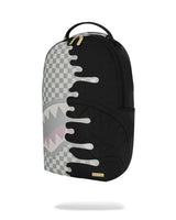 Sprayground Cream Check Unfinished Shark DLXSV Backpack