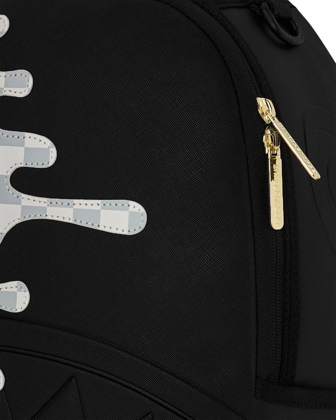 Sprayground Cream Check Unfinished Shark DLXSV Backpack