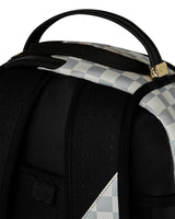 Sprayground Cream Check Unfinished Shark DLXSV Backpack