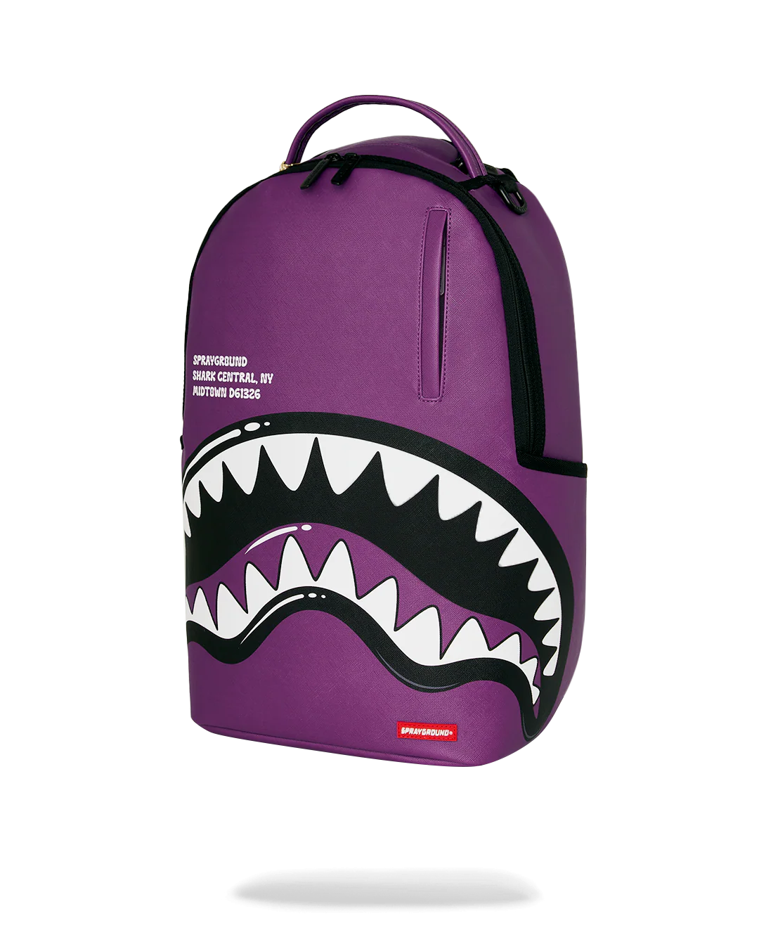 Sprayground Shark Central Bubbly Purple Backpack