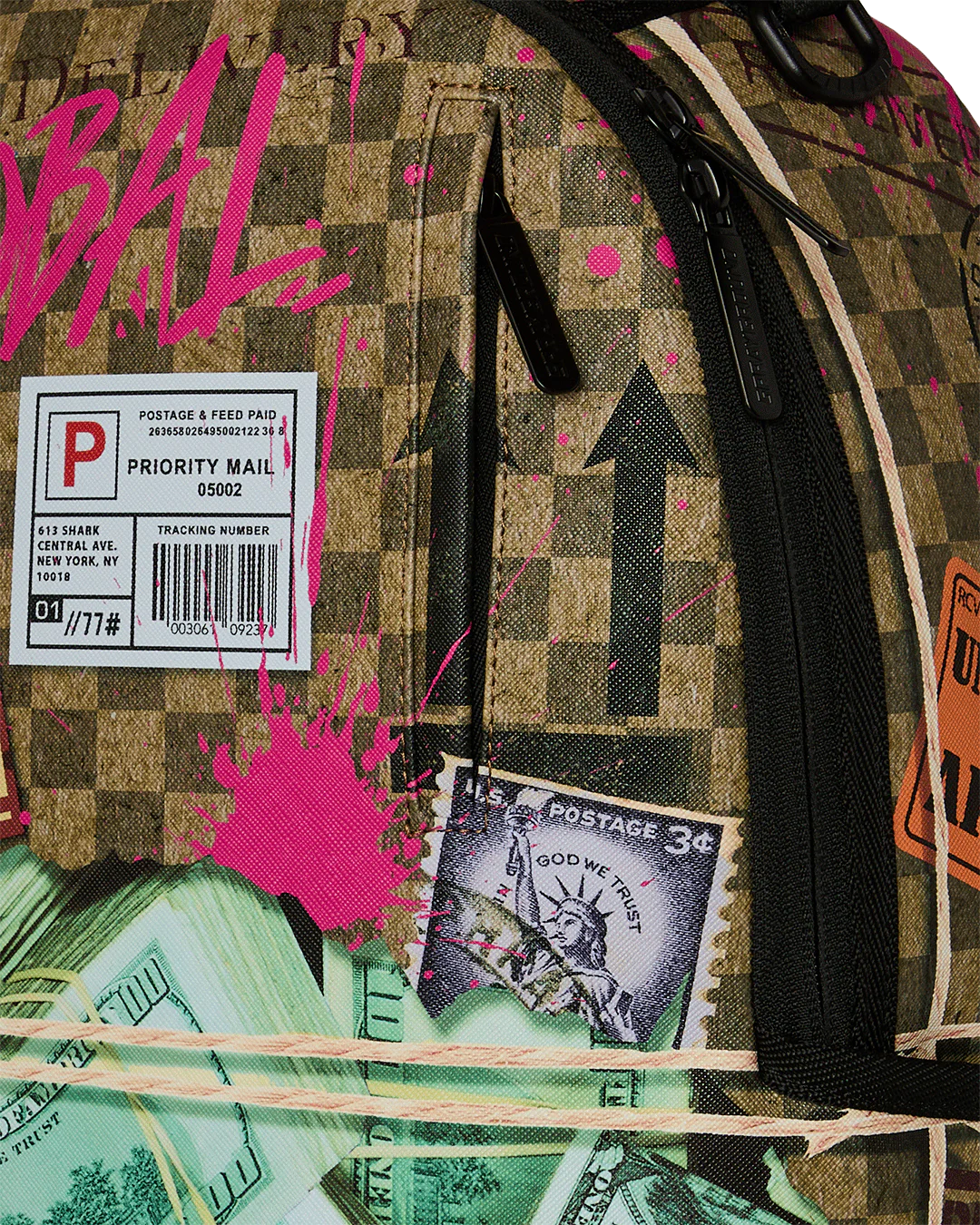 Sprayground Overnight Cash Stash DLXSV Backpack