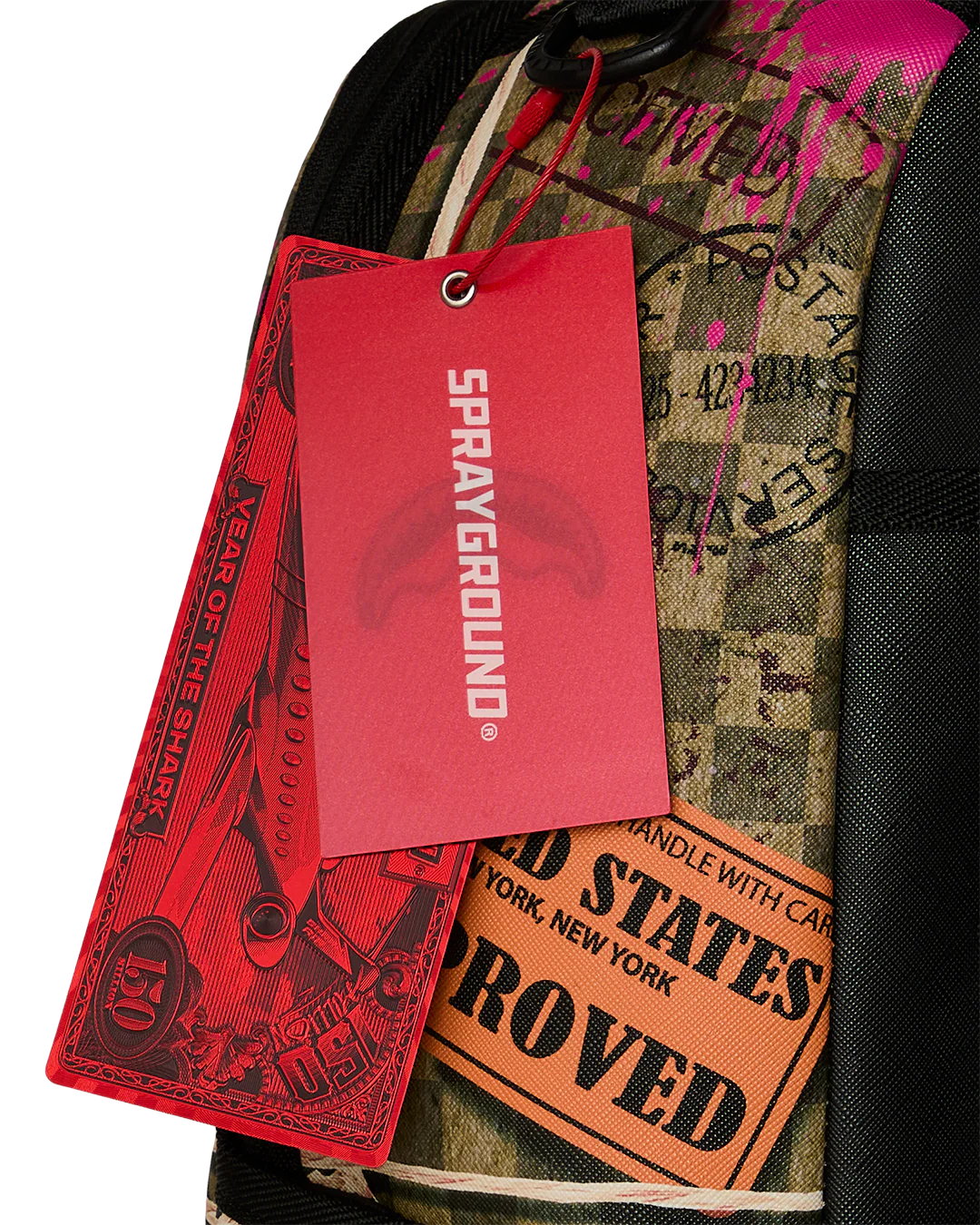 Sprayground Overnight Cash Stash DLXSV Backpack