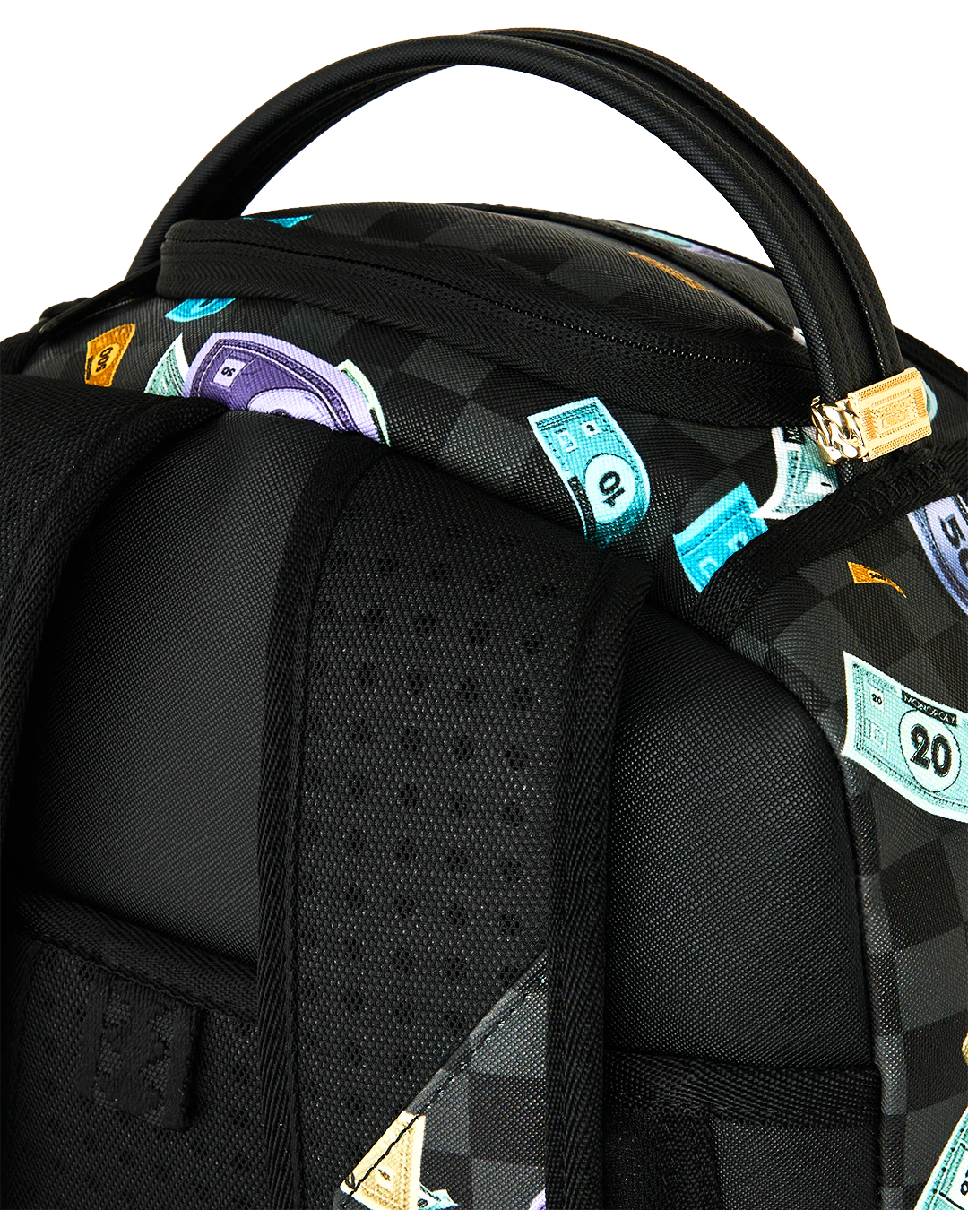 Sprayground Monopoly Time To Go Backpack