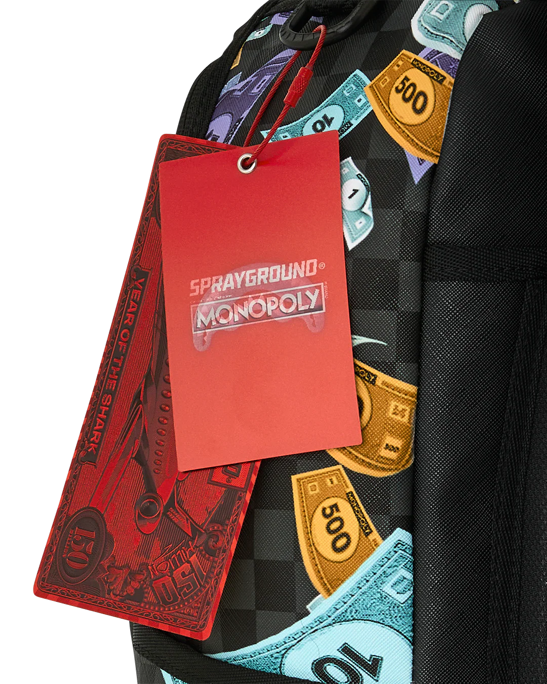 Sprayground Monopoly Time To Go Backpack