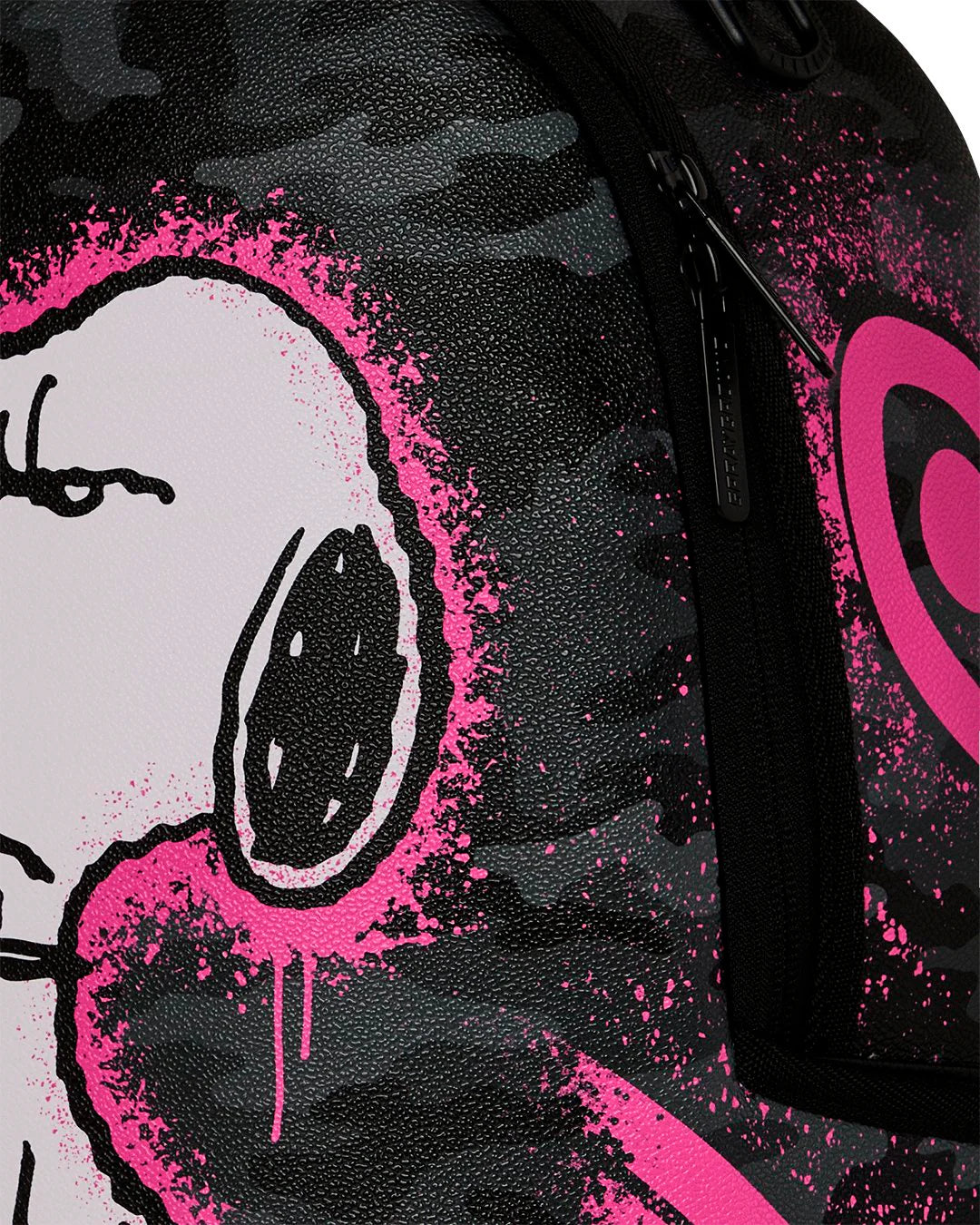 Sprayground Peanuts Snoopy Pink Stencil DLXSV Backpack