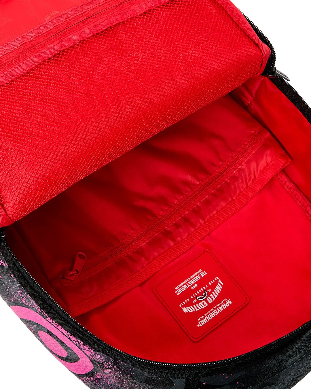 Sprayground Peanuts Snoopy Pink Stencil DLXSV Backpack