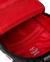 Sprayground Silver Side Drip Black Check DLXSV Backpack