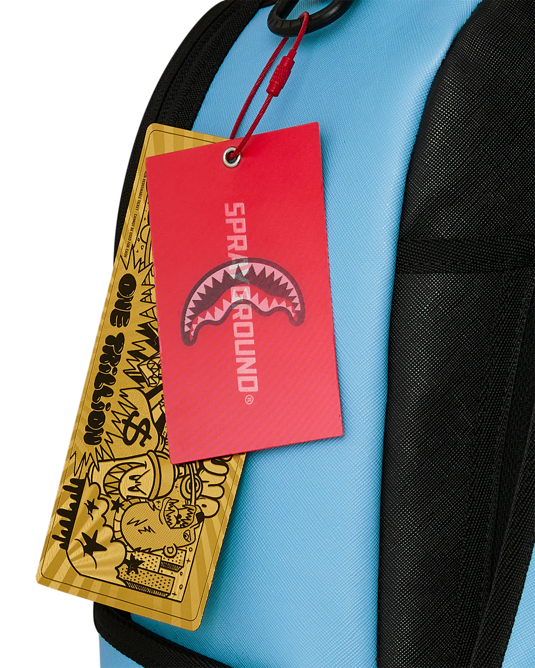Sprayground Shark Central Bubble Shark Blue Backpack