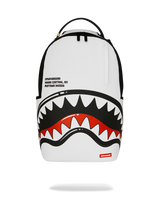 Sprayground Shark Central Bubble Shark White Backpack
