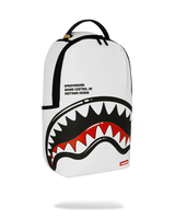 Sprayground Shark Central Bubble Shark White Backpack