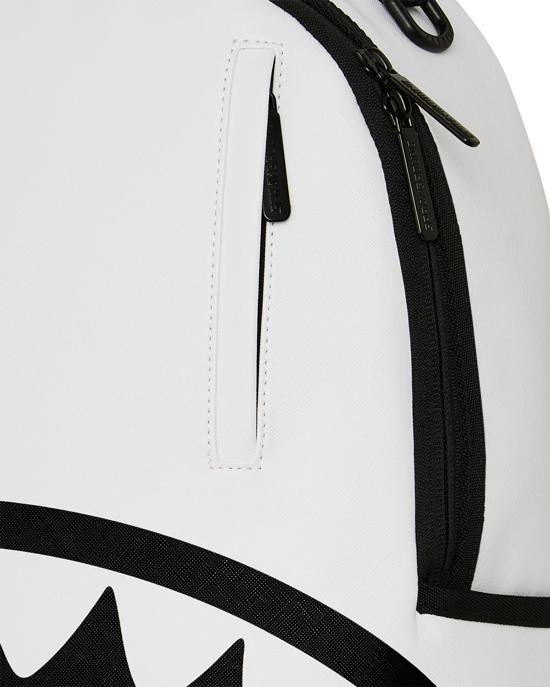 Sprayground Shark Central Bubble Shark White Backpack
