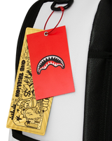 Sprayground Shark Central Bubble Shark White Backpack
