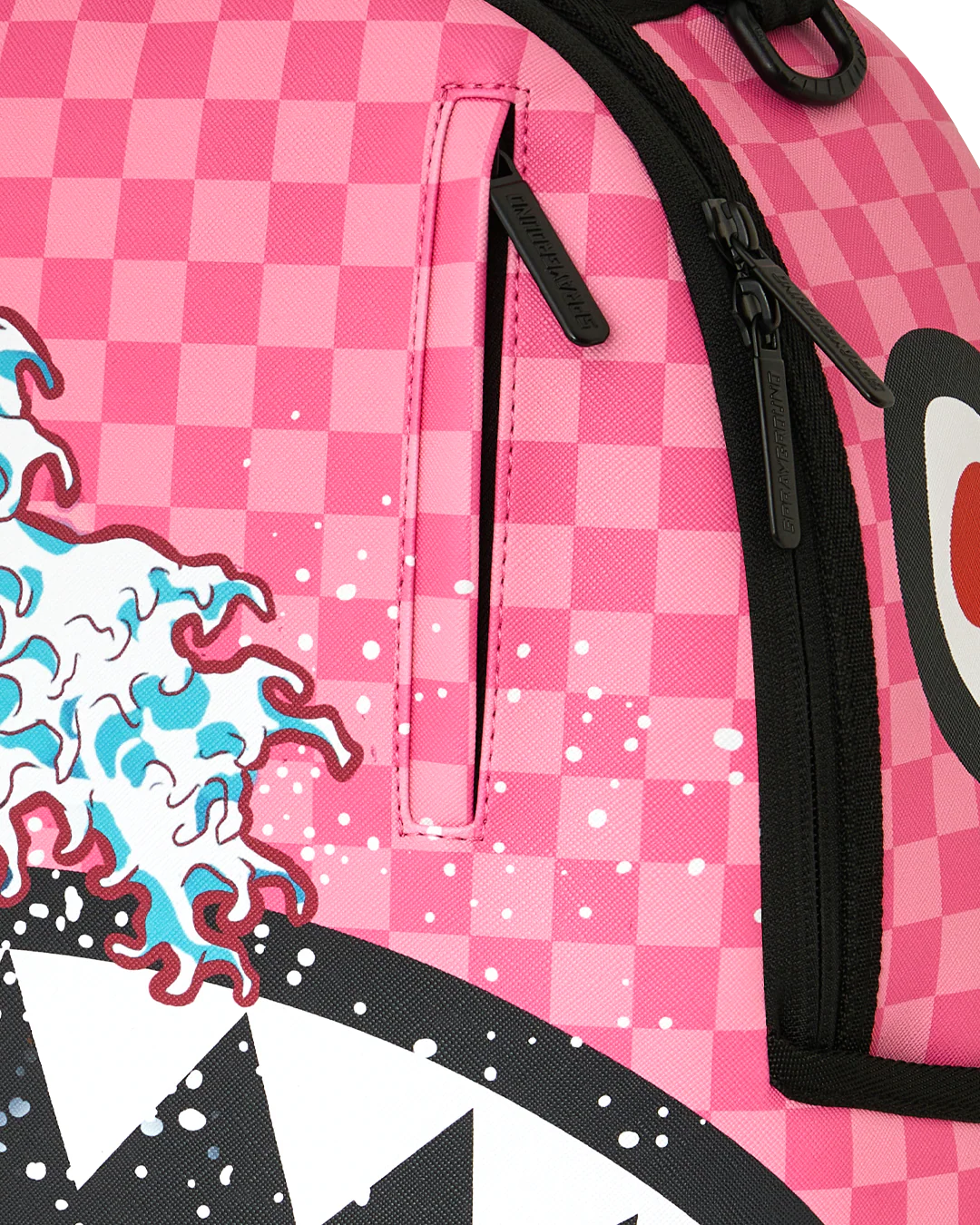 Sprayground Pink Panther Diamond Waves Backpack