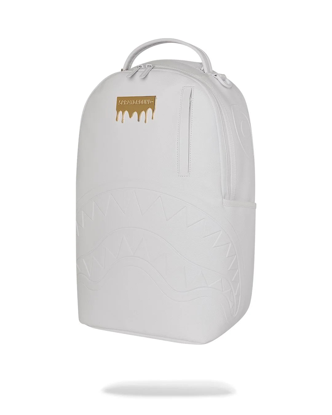 Sprayground Gold Brick Luxe White Logo DLXSV Backpack