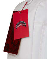 Sprayground Gold Brick Luxe White Logo DLXSV Backpack