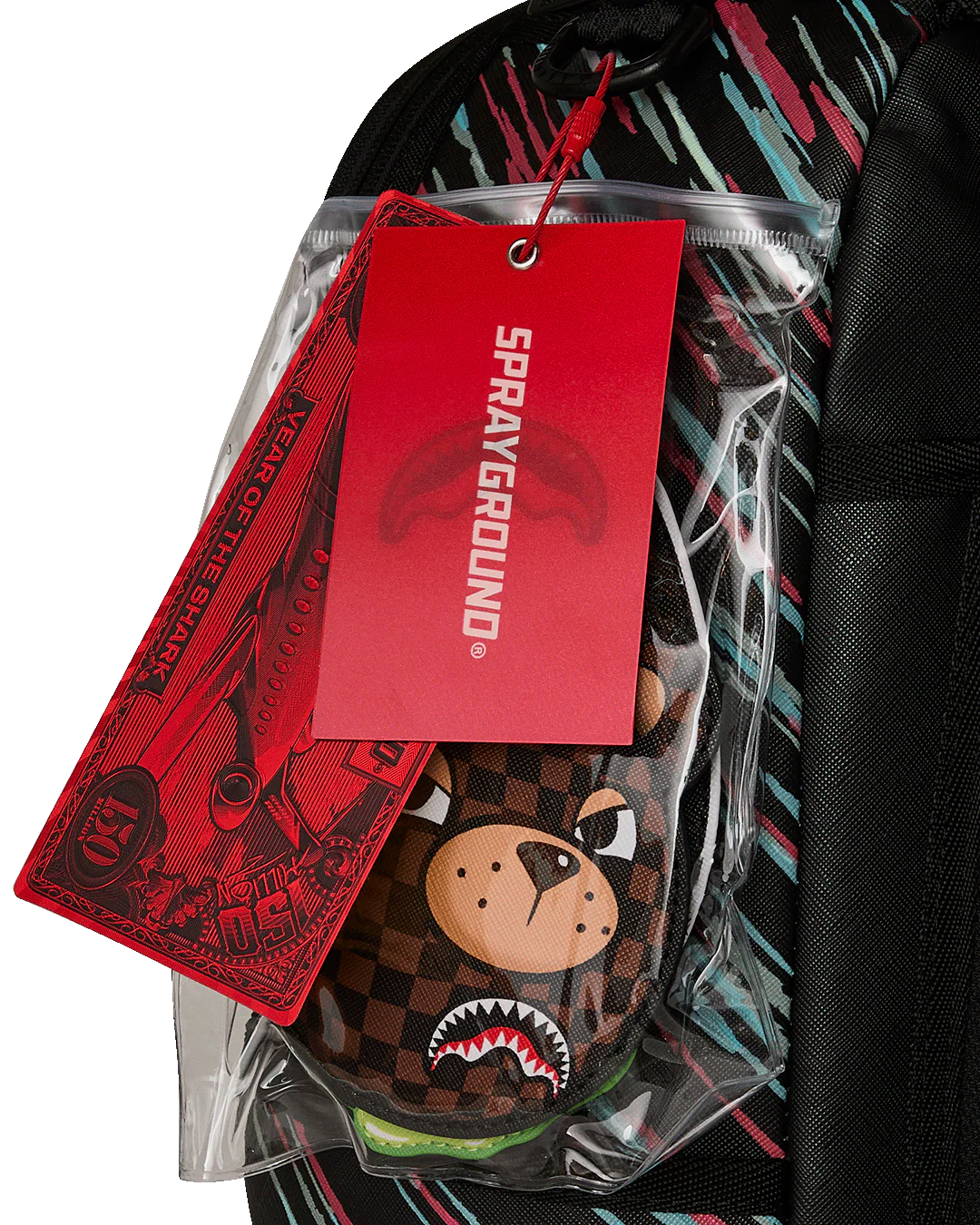 Sprayground Hyper Driven Shark Backpack (REMOVABLE SET OF EYES)