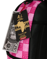 Sprayground A.I. AFRICAN INTELLIGENCE THE SUNSET RESET BACKPACK - SANDFLOWER COLLAB