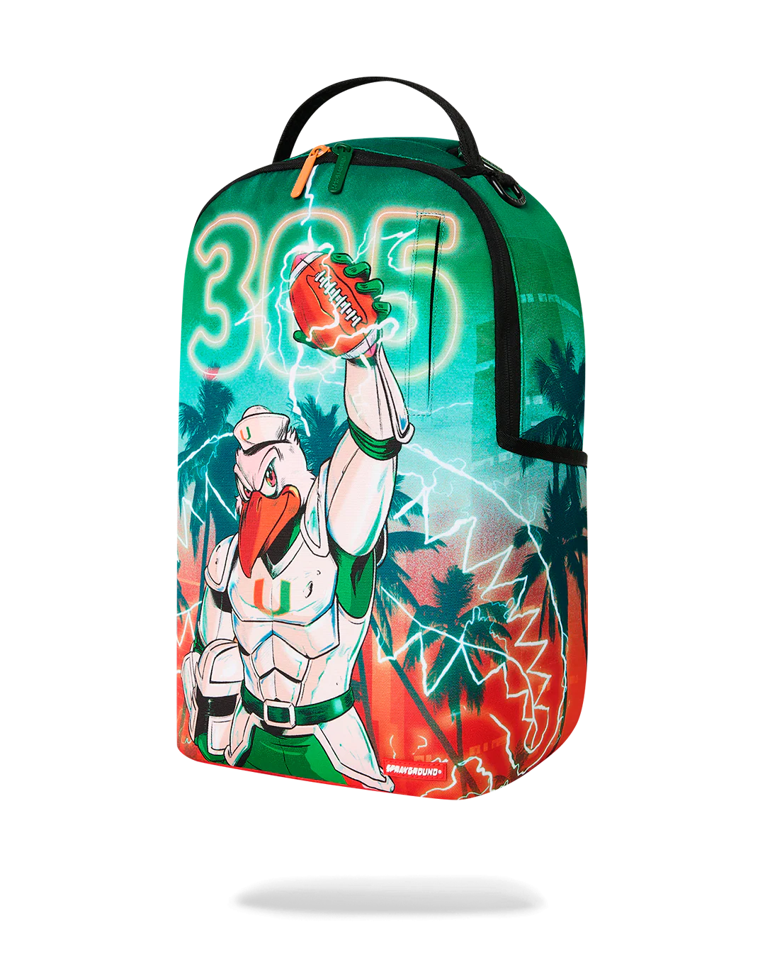 Sprayground University of Miami Hurricanes Touchdown Backpack