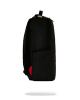 Sprayground Shark Central Embossed Black Nylon Backpack