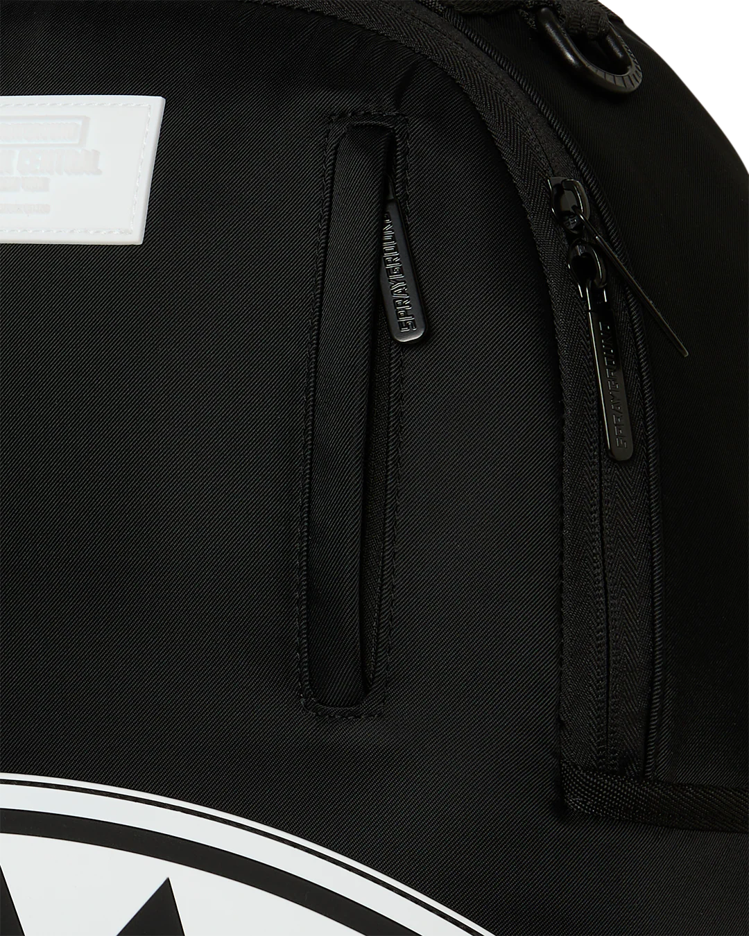 Sprayground Shark Central 2 Black and White Backpack