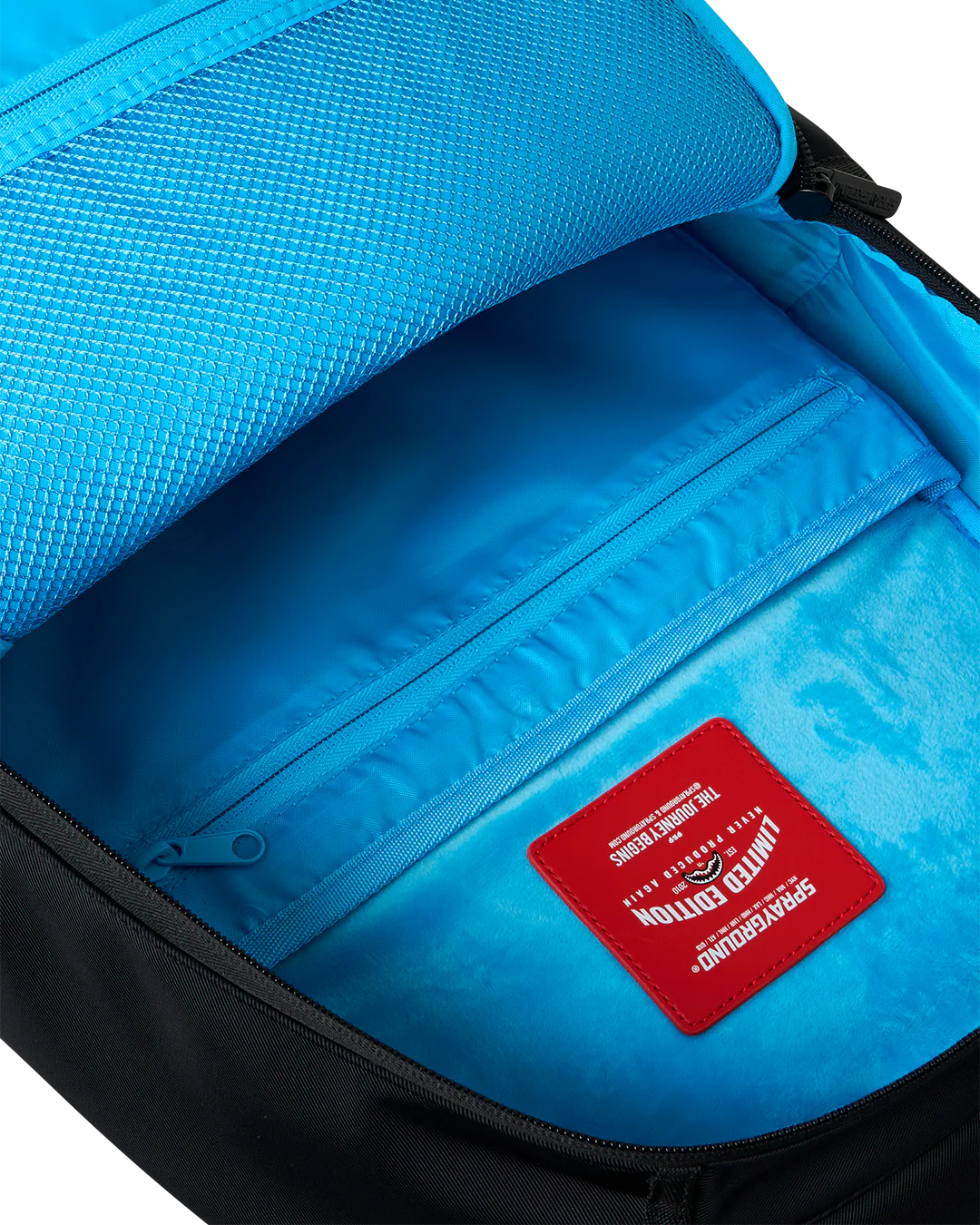 Sprayground Shark Central Passport Blue Backpack