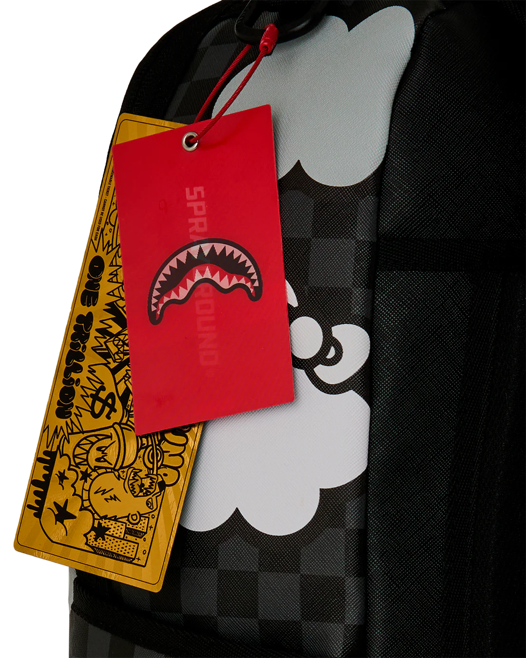 Sprayground Hello Kitty Offcial Collab Brick Wall Split Backpack