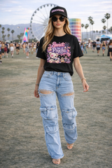 Best Seller New Color Rhinestone Cargo Pants