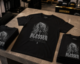 Blessed Praying Hands Graphic T-Shirt – Black Collection