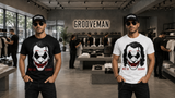 Grooveman Why So Serious? Graphic T-Shirt – Black or White