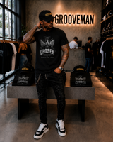 Chosen Angel Graphic T-Shirt – Grooveman Black Collection