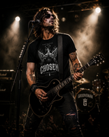 Chosen Angel Graphic T-Shirt – Grooveman Black Collection