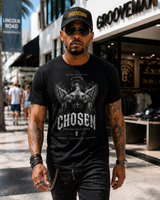 Chosen Angel Graphic T-Shirt – Grooveman Black Collection