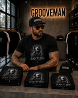 Born to Spin DJ Graphic T-Shirt – Grooveman Black Collection