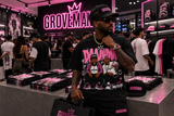 Grooveman DAAAAMN! Pink Graphic T-Shirt – Premium Streetwear Tee