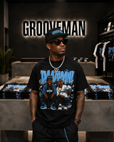 Grooveman DAAAMMN! Carolina Blue Graphic T-Shirt – Premium Streetwear Tee