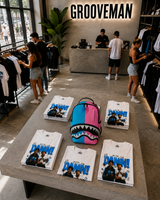 Grooveman DAAAMMN! Carolina Blue Graphic T-Shirt – Premium Streetwear Tee