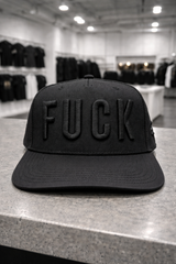 F★ck 3D embroidered snapback hat – Grooveman exclusive