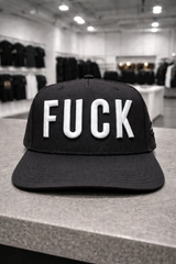 F★ck 3D embroidered snapback hat – Grooveman exclusive