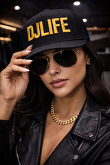 DJLIFE 3D Embroidered Baseball Cap – Grooveman Exclusive