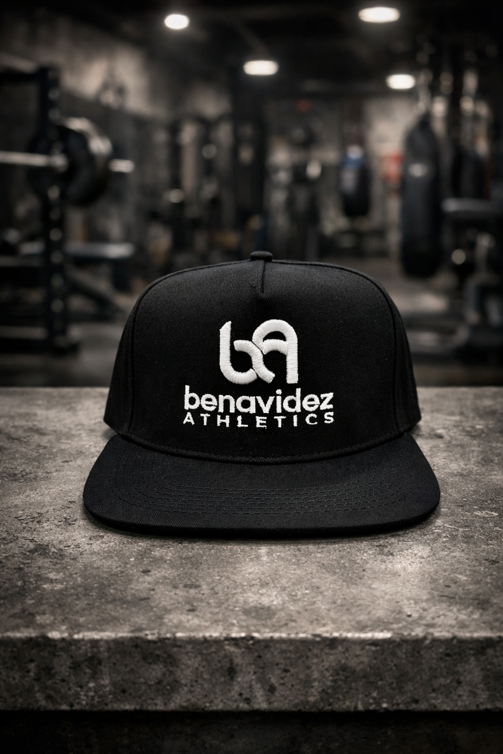 Benavidez Athletics Snapback Hat – Black