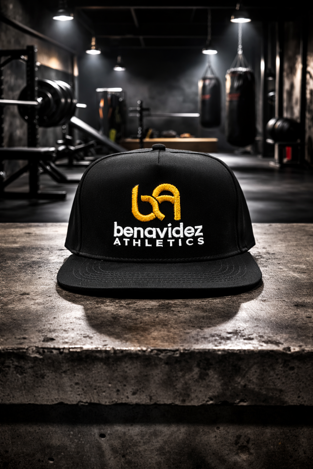 Benavidez Athletics Snapback Hat – Black