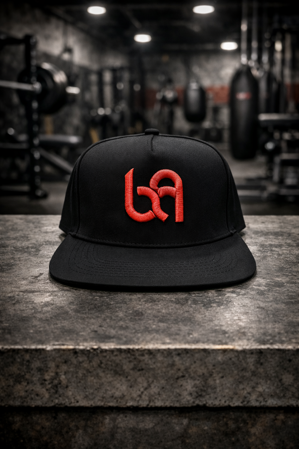 Benavidez Athletics BA Logo Performance Snapback – Black