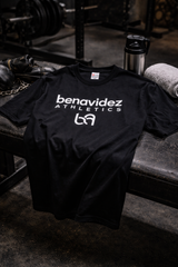 Benavidez Athletics Logo Performance T-Shirt – Black