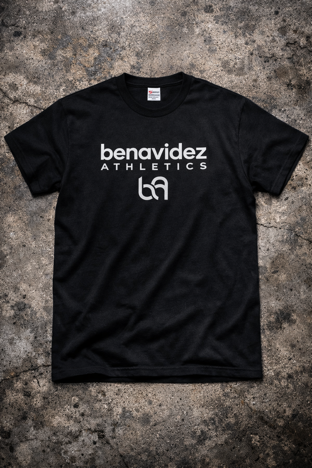 Benavidez Athletics Logo Performance T-Shirt – Black